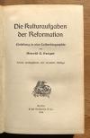 Berger, Die Kulturaufgaben der Reformation.