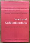 Schlißke, Wort- und Sachkonkordanz