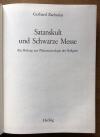 Zacharias, Satanskult und Schwarze Messe