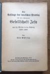 Pfülf, Die Anfänge der deutschen Provinz