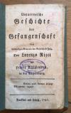 Unparteyische Geschichte der Gefangenschaft
