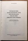 Wollasch, Humanitäre Auslandshilfe